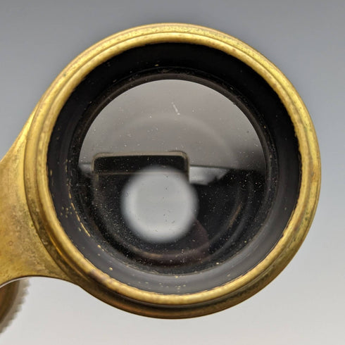 フレンチアンティーク マザーオブパール装飾 オペラグラス 双眼鏡 ケース付き Verne